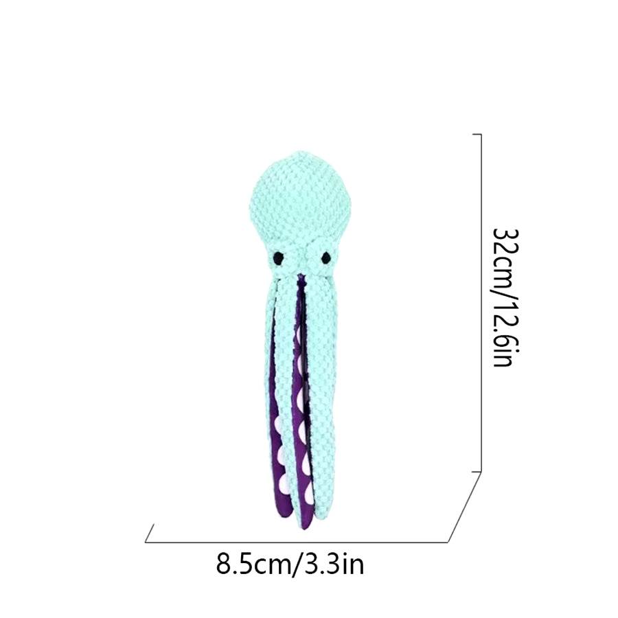 OctoPlay™ Dog Toy - Interactive Plush - Savor Collective Inc.