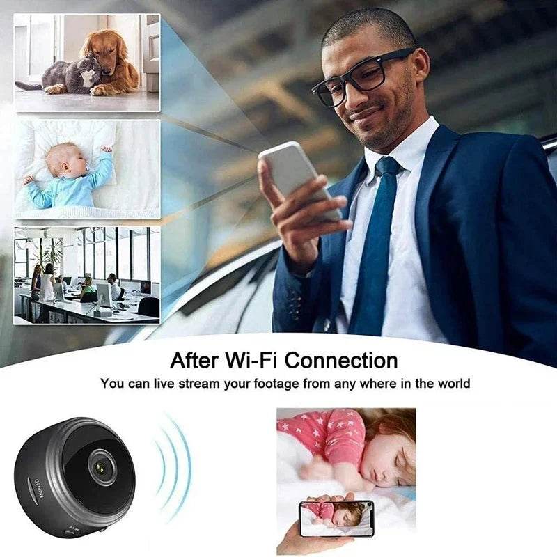 GuardianEye™ Security Camera - A9 Mini - Savor Collective Inc.