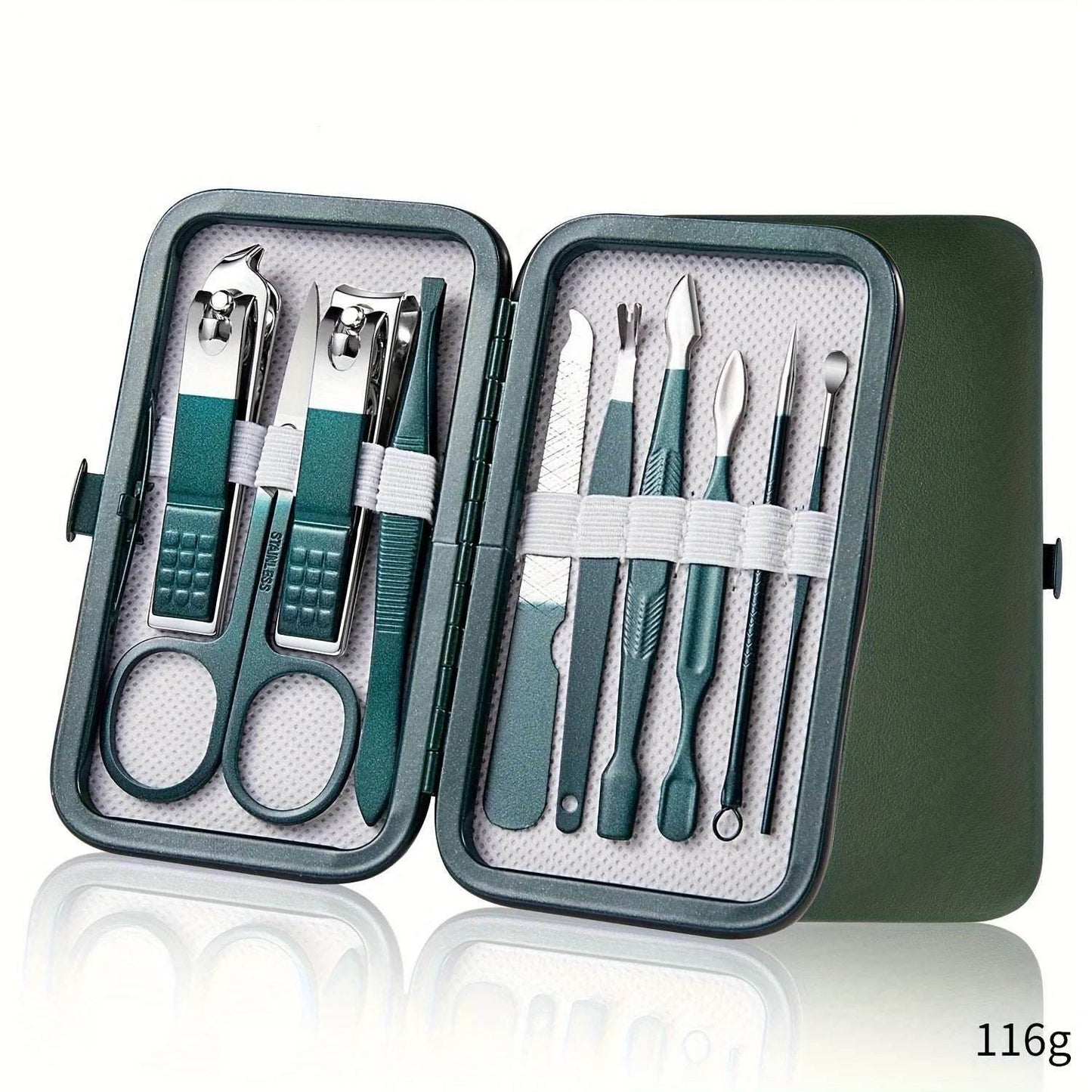 ProTrim™ Manicure Set - 18-Piece Steel - Savor Collective Inc.