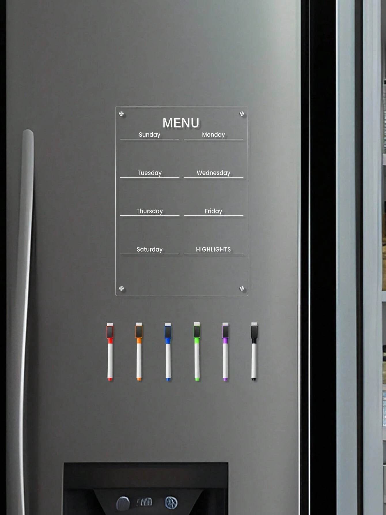 PlanBoard™ Weekly Planner - Magnetic Acrylic - Savor Collective Inc.