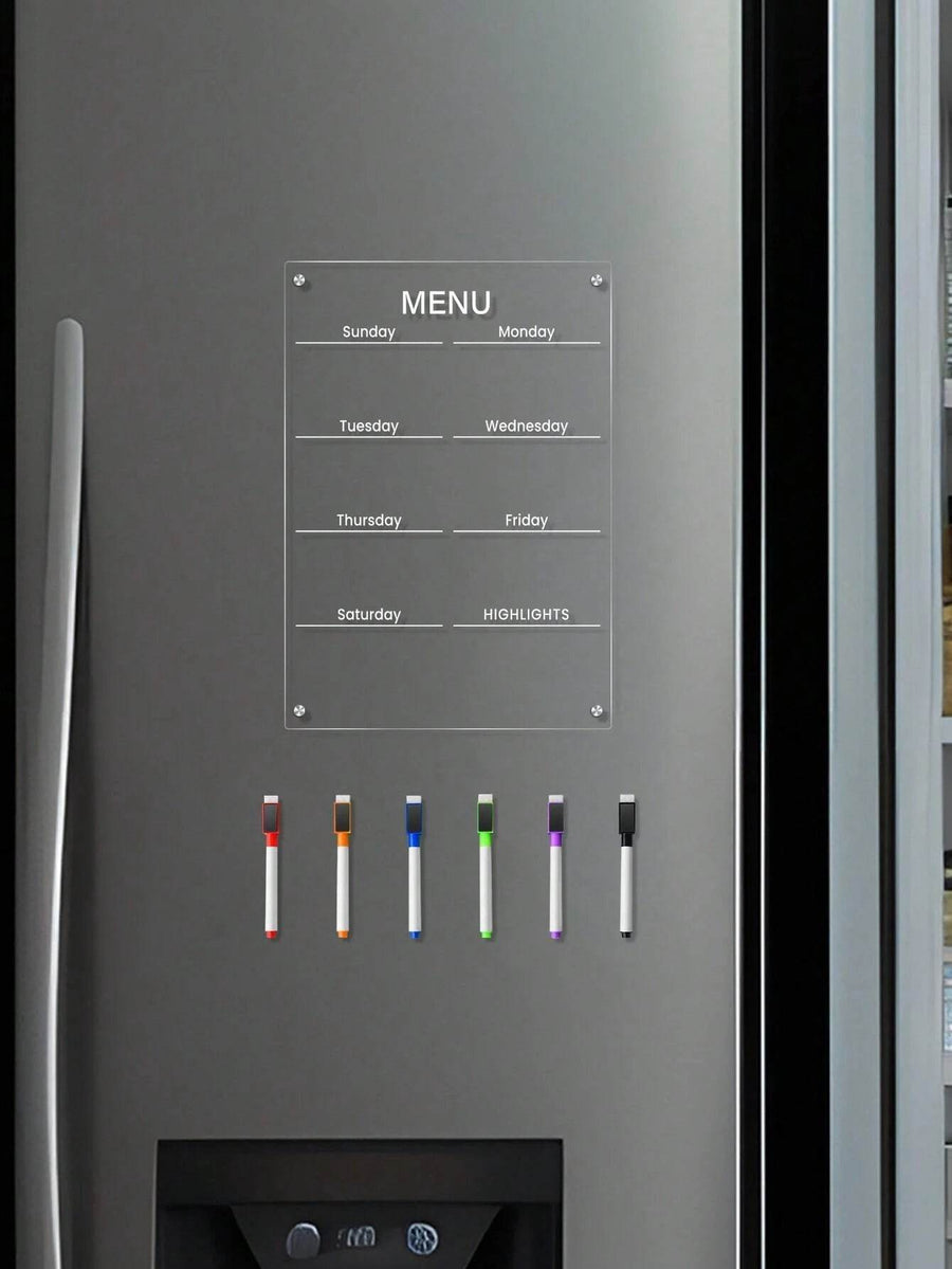 PlanBoard™ Weekly Planner - Magnetic Acrylic - Savor Collective Inc.