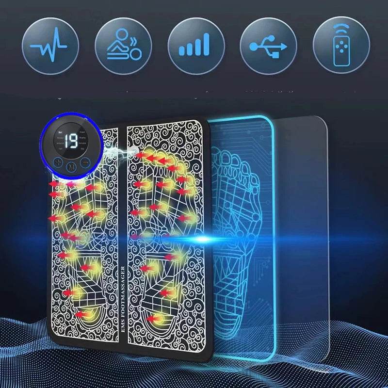 RelaxPro™ Foot Massager - Electric Therapy - Savor Collective Inc.