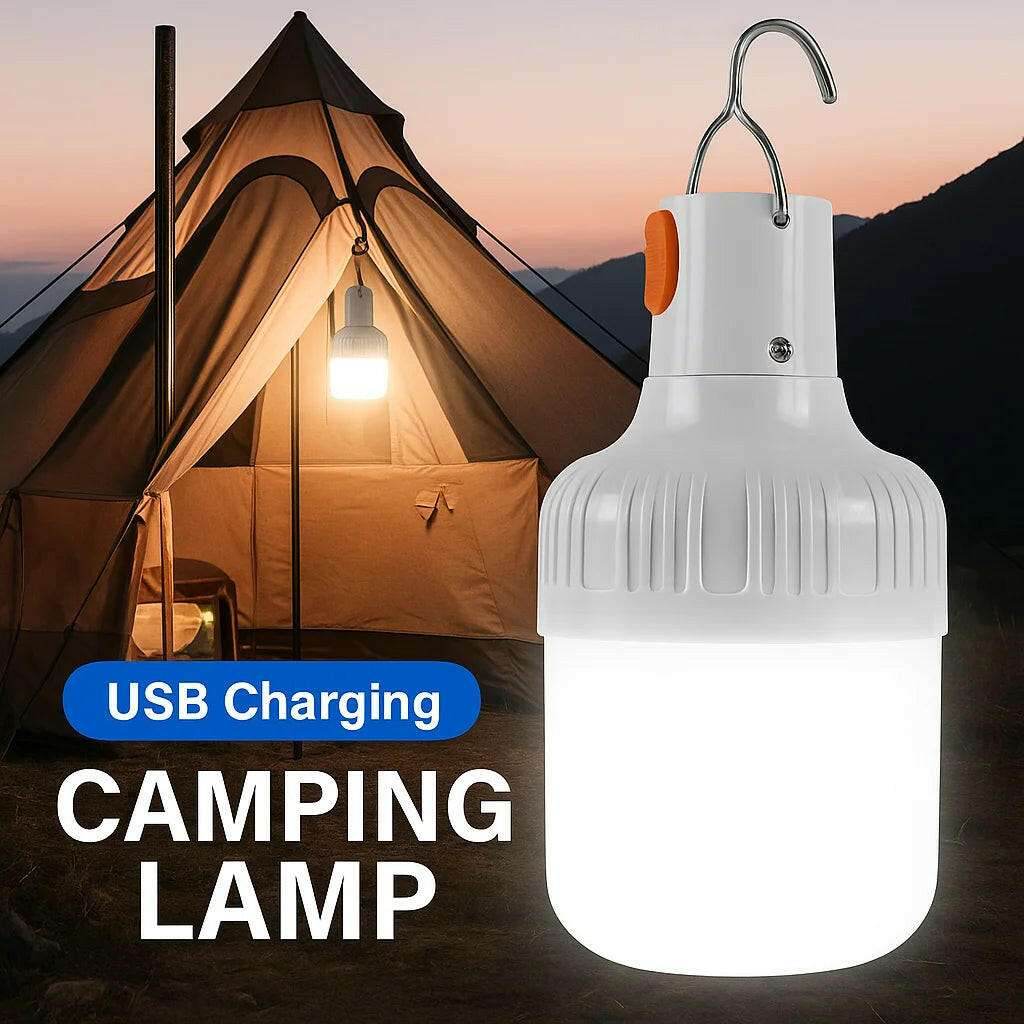 LumaCamp™ Camping Light - LED Rechargeable - Savor Collective Inc.