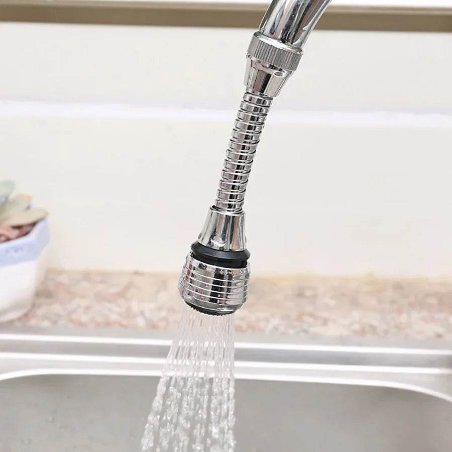 AquaTwist™ Faucet Sprinkler - Rotating - Savor Collective Inc.