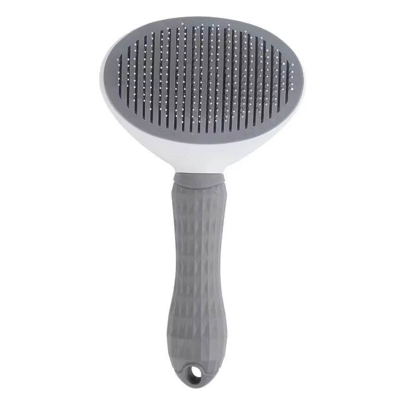 GroomEase™ Pet Brush - Self-Cleaning - Savor Collective Inc.