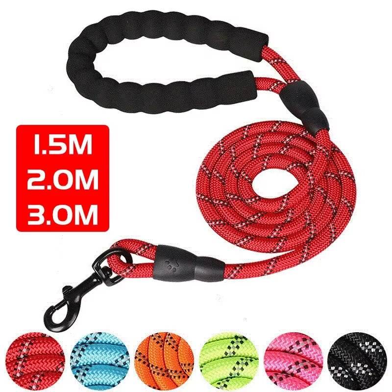 SafeWalk™ Dog Leash - Reflective Heavy Duty - Savor Collective Inc.