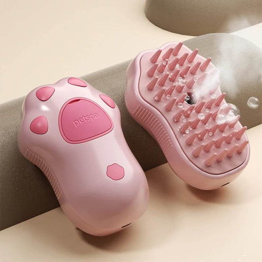SteamGroom™ Pet Brush - 3-in-1 Electric - Savor Collective Inc.
