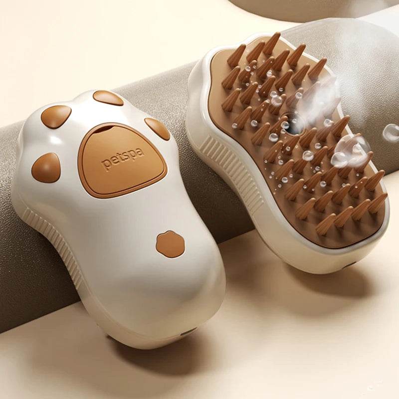 SteamGroom™ Pet Brush - 3-in-1 Electric - Savor Collective Inc.