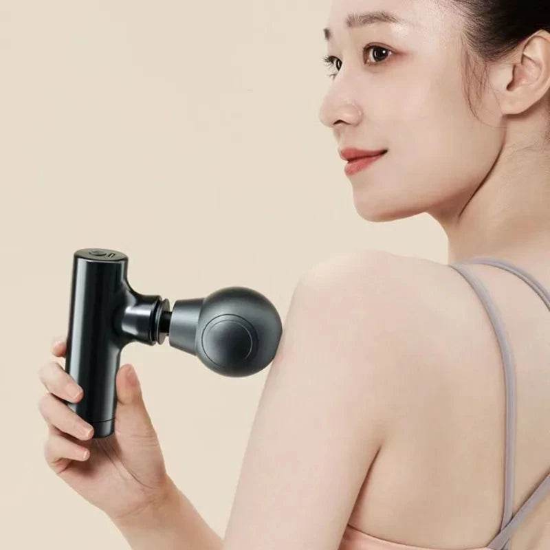 MuscleGun™ Massage Gun - 6 Heads LCD - Savor Collective Inc.