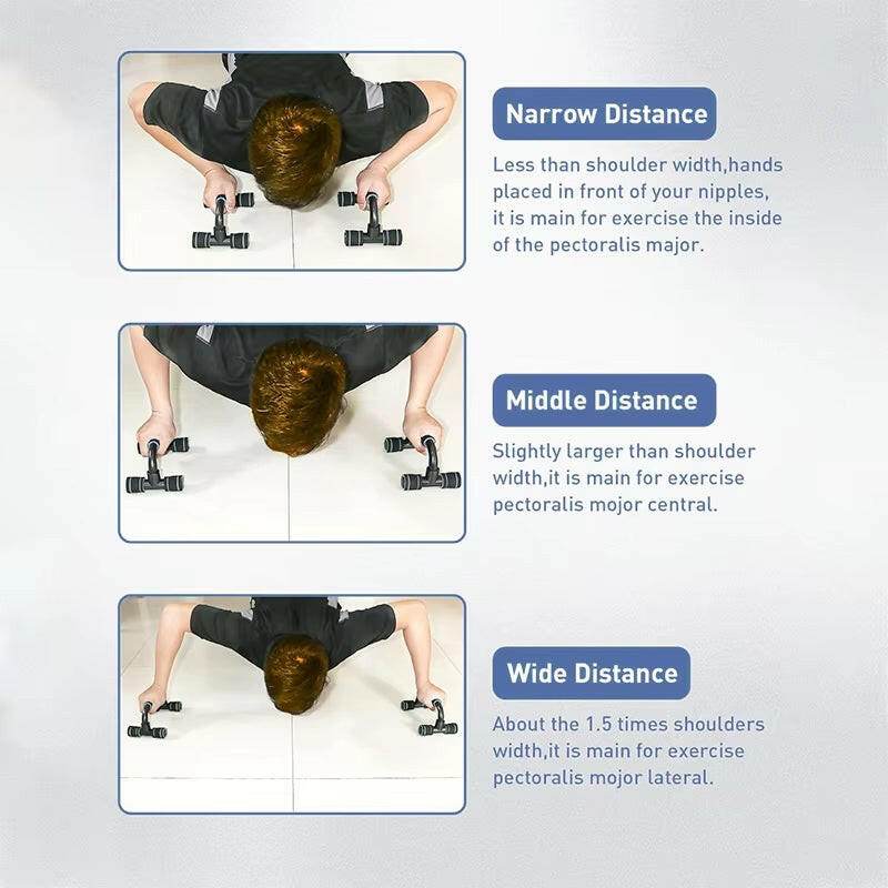 Ergonomic Push-Up Stands - Foam Grip - Savor Collective Inc.