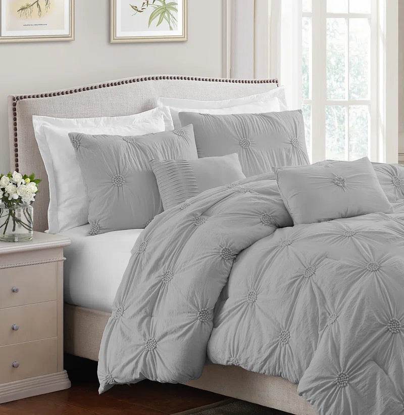 DreamLux™ Comforter Set - 3-Piece Floral - Savor Collective Inc.