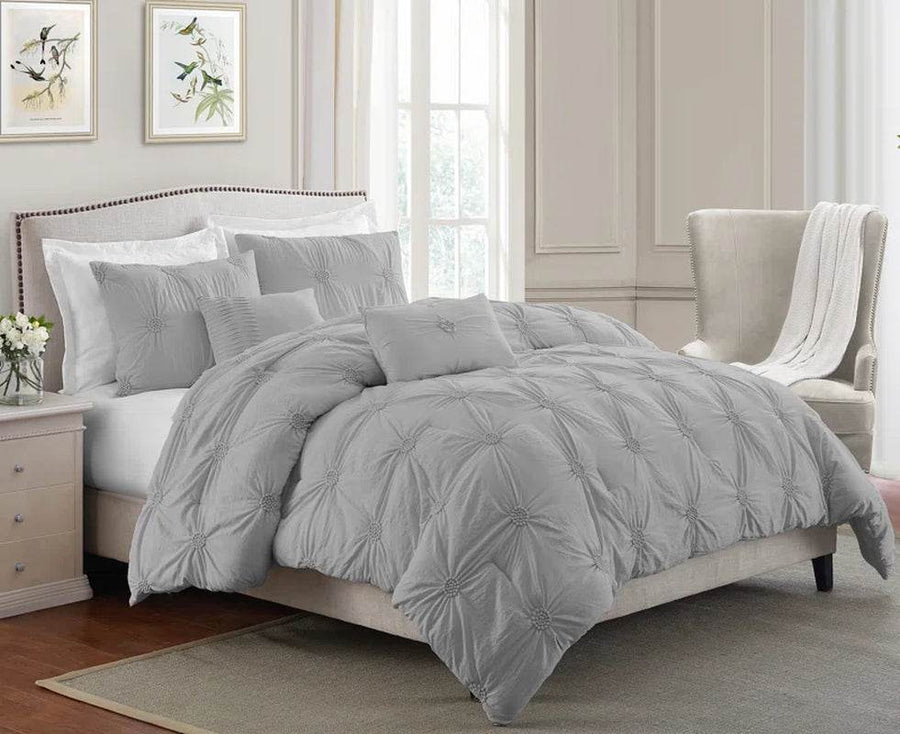DreamLux™ Comforter Set - 3-Piece Floral - Savor Collective Inc.