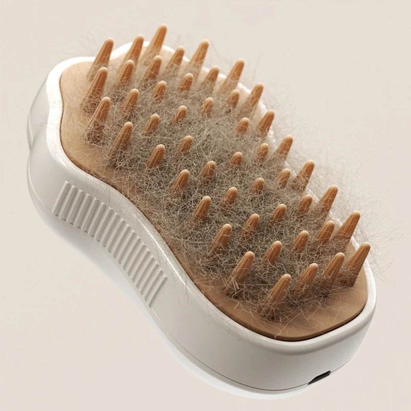 SteamGroom™ Pet Brush - 3-in-1 Electric - Savor Collective Inc.