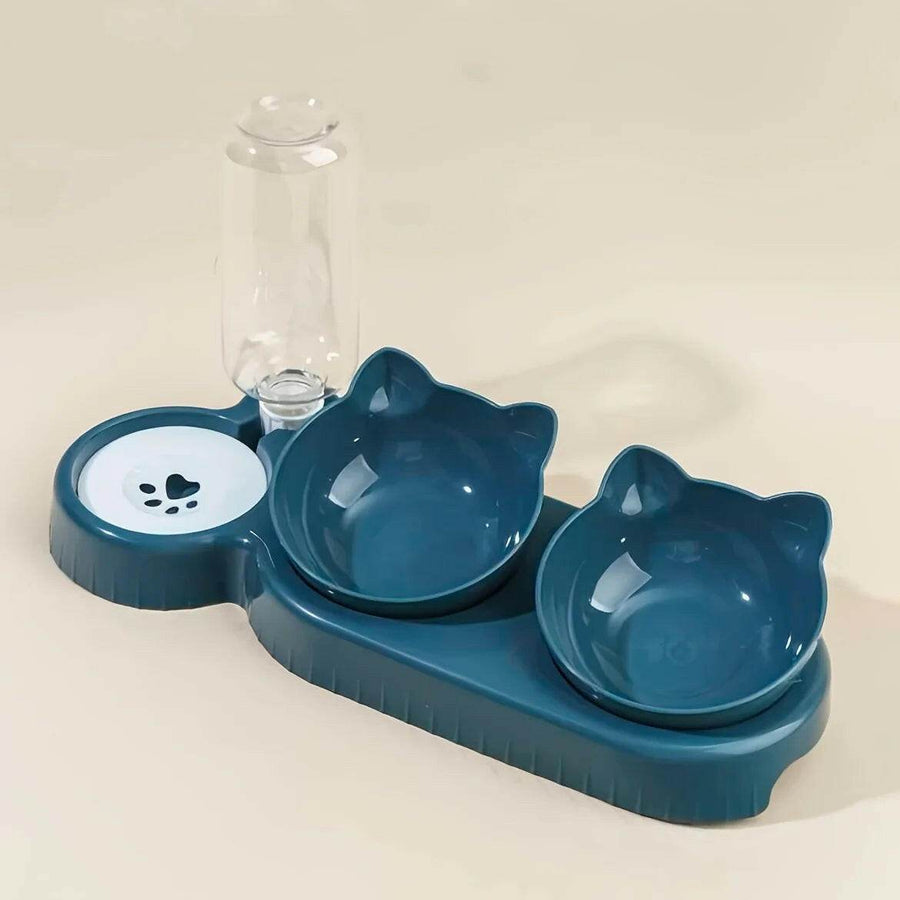 SavorPaw™ Feeding Station - 3-in-1 Tilted - Savor Collective Inc.