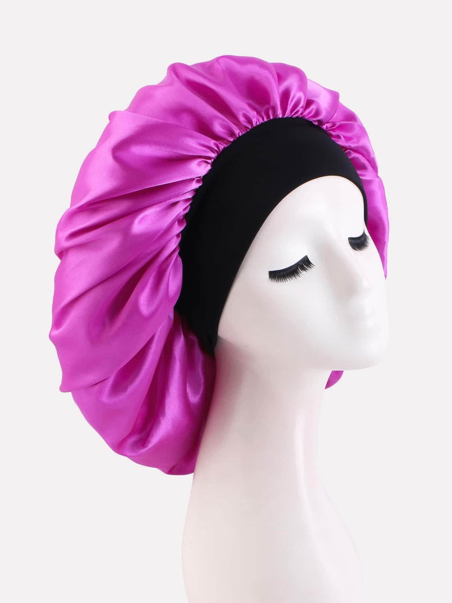 Floral Print Hair Bonnet - Savor Collective Inc.