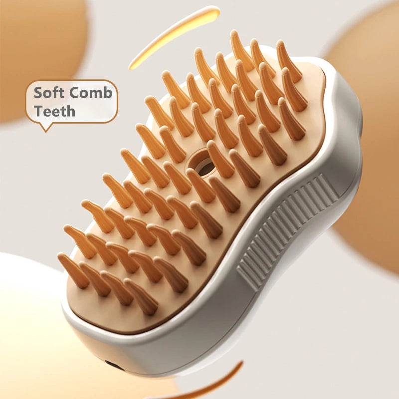 SteamGroom™ Pet Brush - 3-in-1 Electric - Savor Collective Inc.