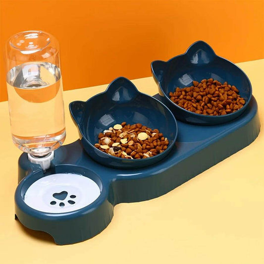 SavorPaw™ Feeding Station - 3-in-1 Tilted - Savor Collective Inc.