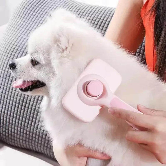 SavorPaws™ Grooming Brush - Gentle Deshedding - Savor Collective Inc.