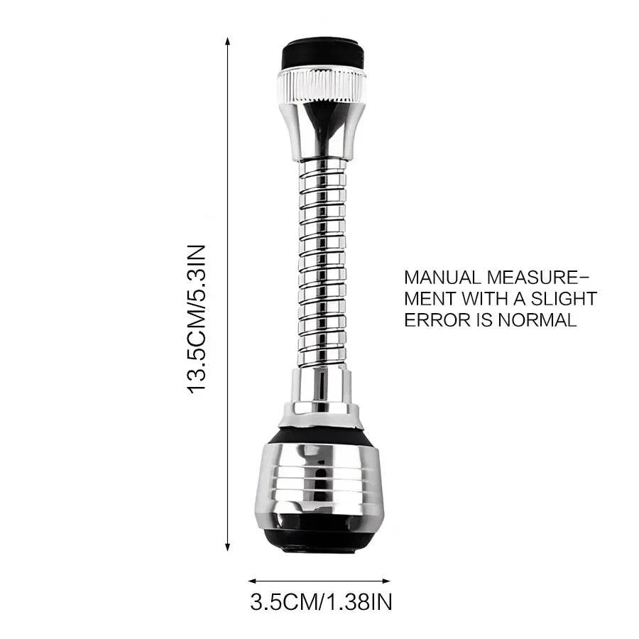 AquaTwist™ Faucet Sprinkler - Rotating - Savor Collective Inc.
