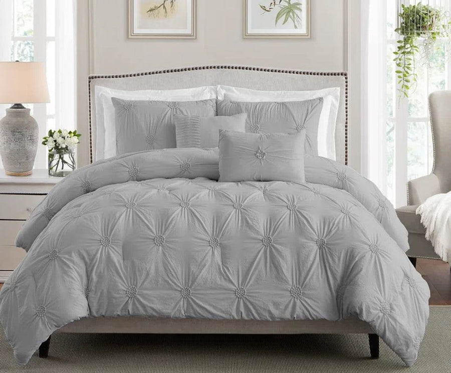 DreamLux™ Comforter Set - 3-Piece Floral - Savor Collective Inc.