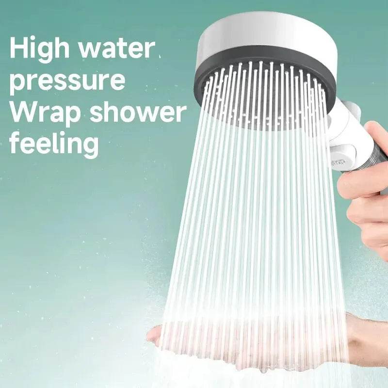 AquaLux™ Shower Head - 8-Mode Filtered - Savor Collective Inc.