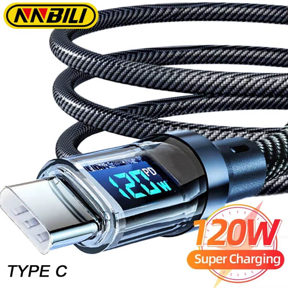 PowerMax™ USB-C Cable - 120W Fast Charging - Savor Collective Inc.