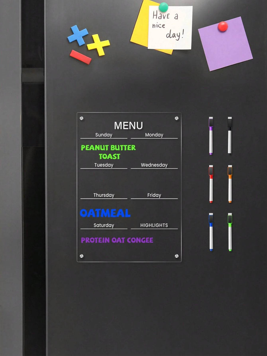 PlanBoard™ Weekly Planner - Magnetic Acrylic - Savor Collective Inc.