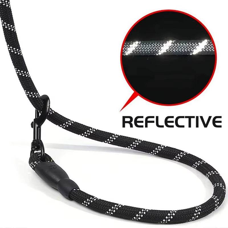SafeWalk™ Dog Leash - Reflective Heavy Duty - Savor Collective Inc.