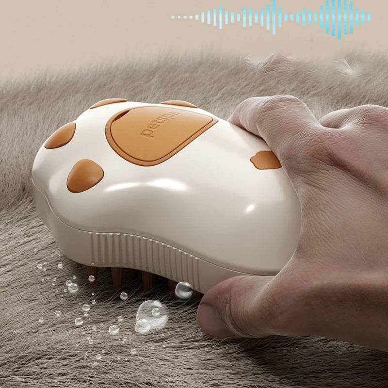 SteamGroom™ Pet Brush - 3-in-1 Electric - Savor Collective Inc.