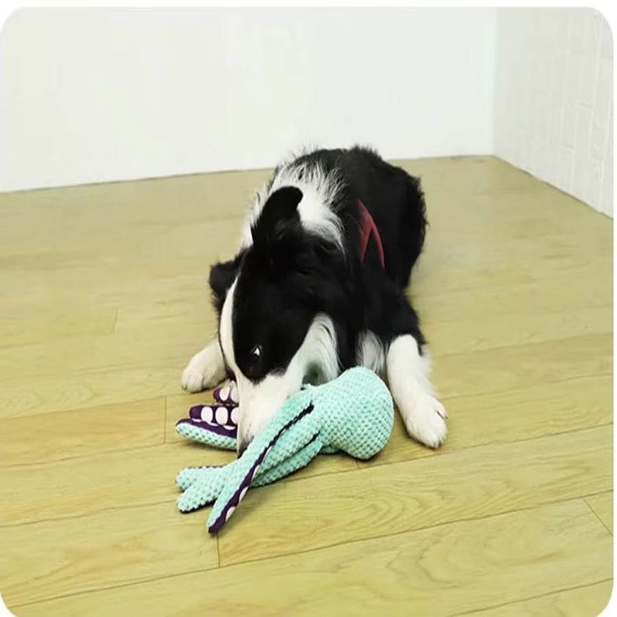 OctoPlay™ Dog Toy - Interactive Plush - Savor Collective Inc.