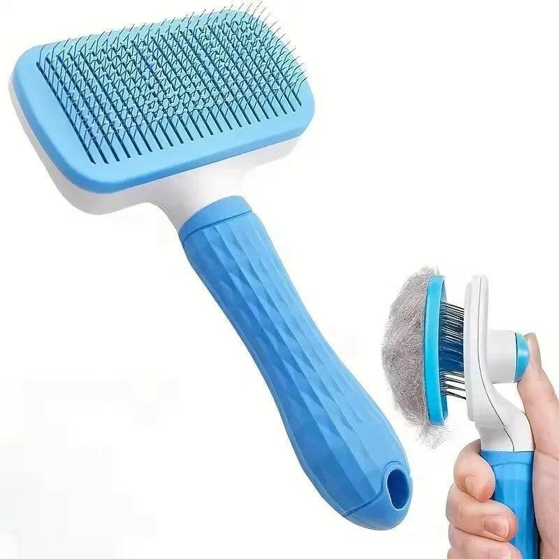 SavorPaws™ Grooming Brush - Gentle Deshedding - Savor Collective Inc.