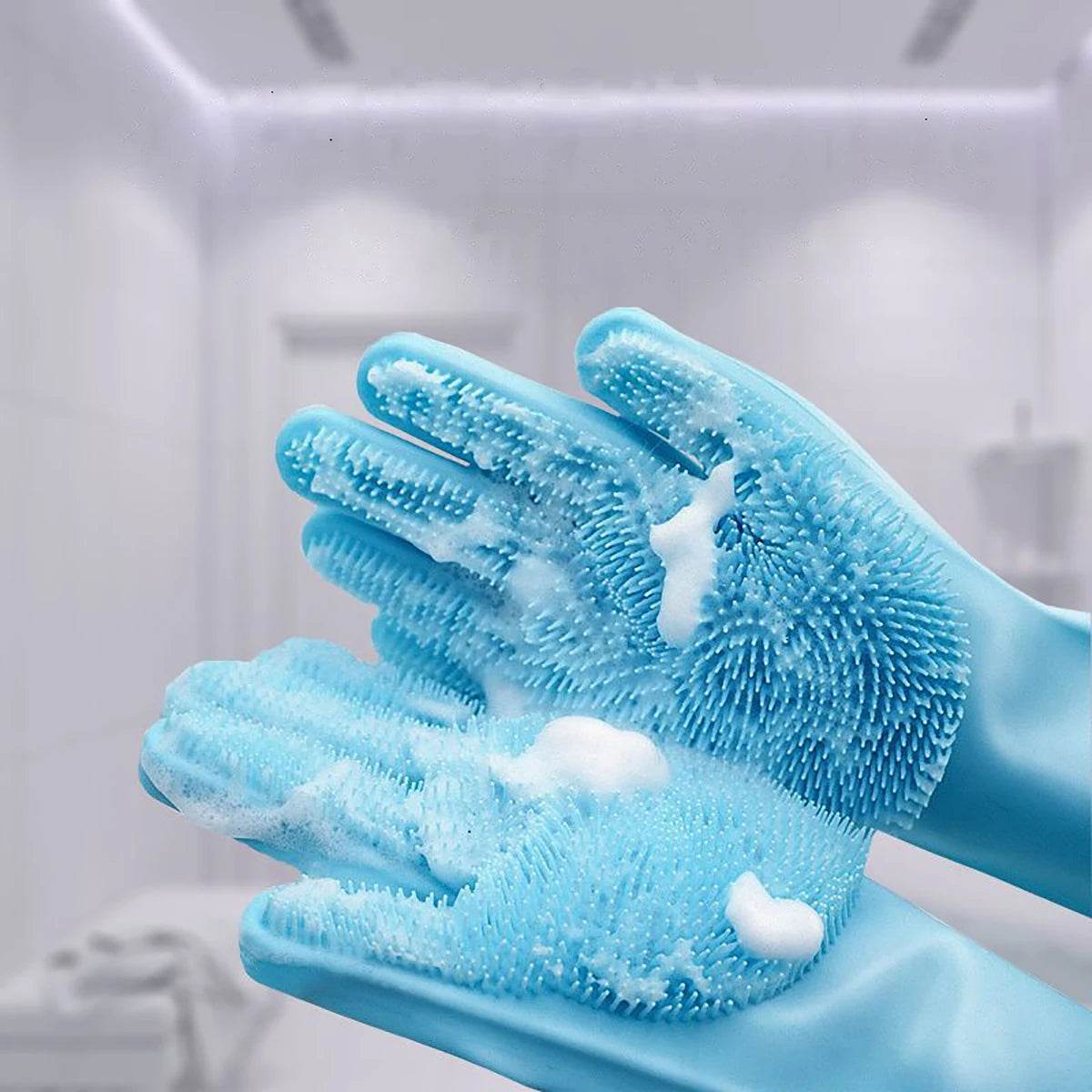 ScrubPaws™ Grooming Gloves - Multi-Purpose - Savor Collective Inc.