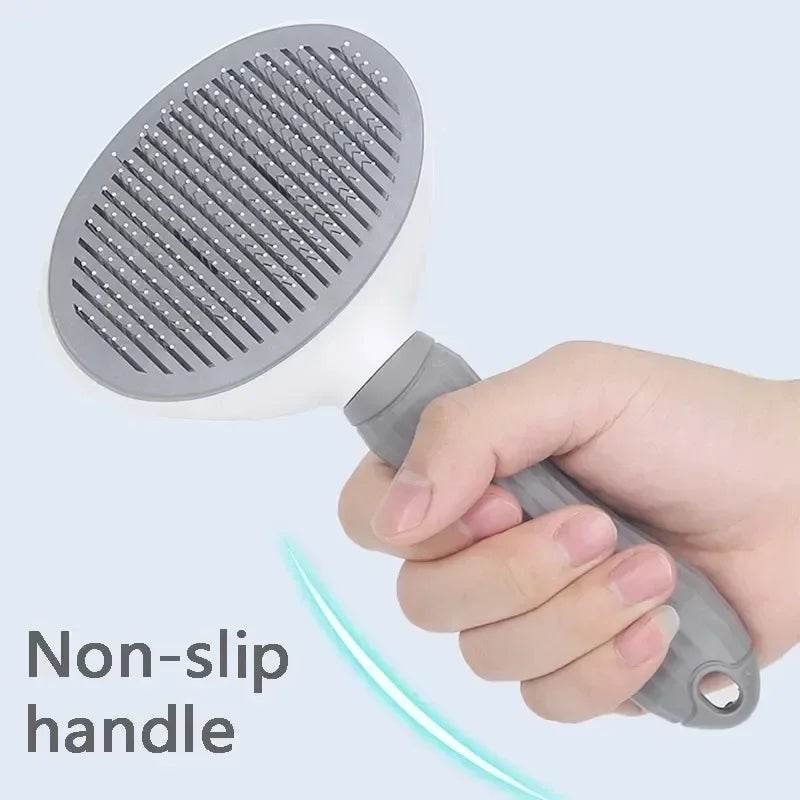 FluffAway™ Pet Brush - Self-Cleaning - Savor Collective Inc.