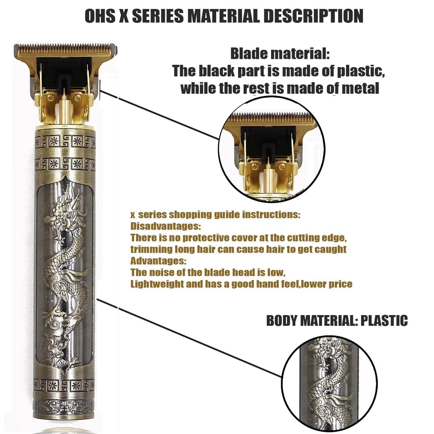 BarberPro™ Hair Clipper - T9 Electric - Savor Collective Inc.