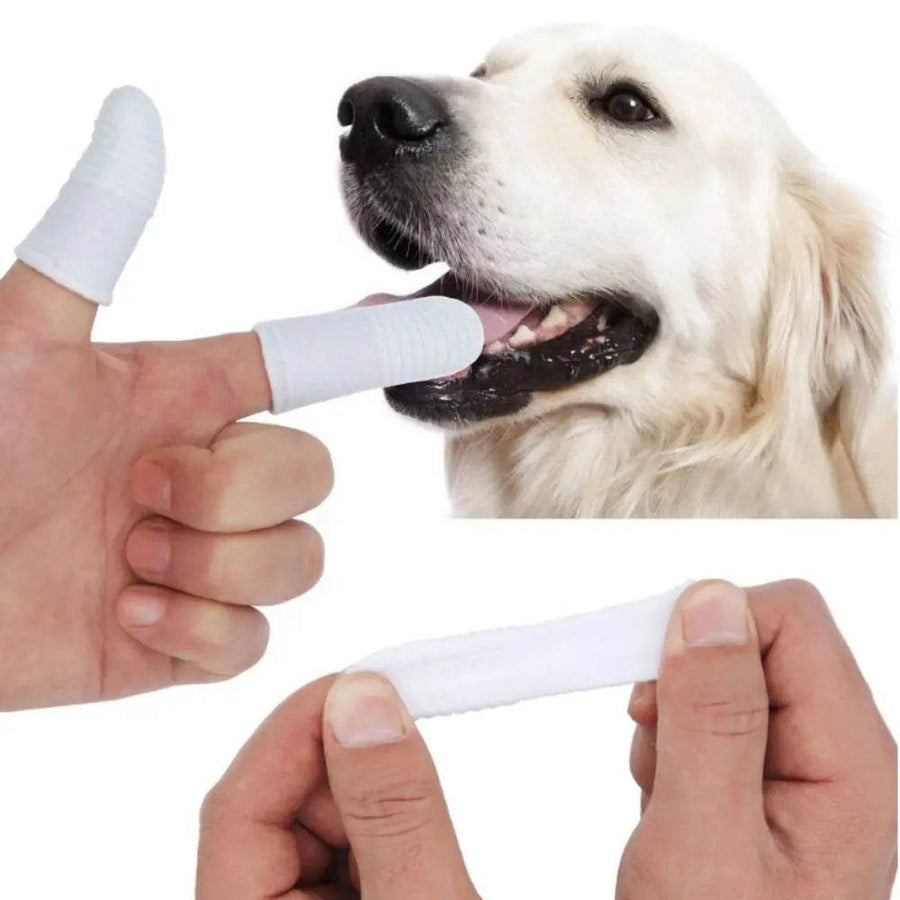 DentalPaws™ Finger Toothbrush - 8/12 Piece - Savor Collective Inc.